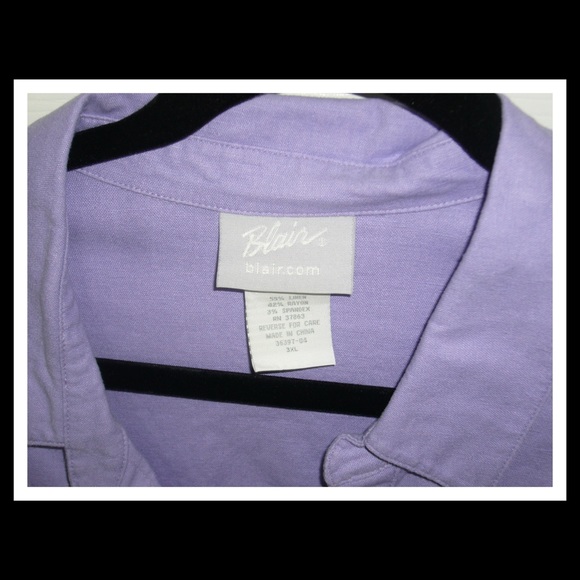 🆕👚Gorgeous Lavender Shirt - Picture 2 of 3